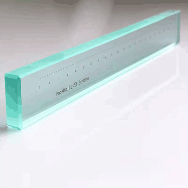 Optical glass linear ruler,Standard Glass Scale - Optry tech Co.,Ltd